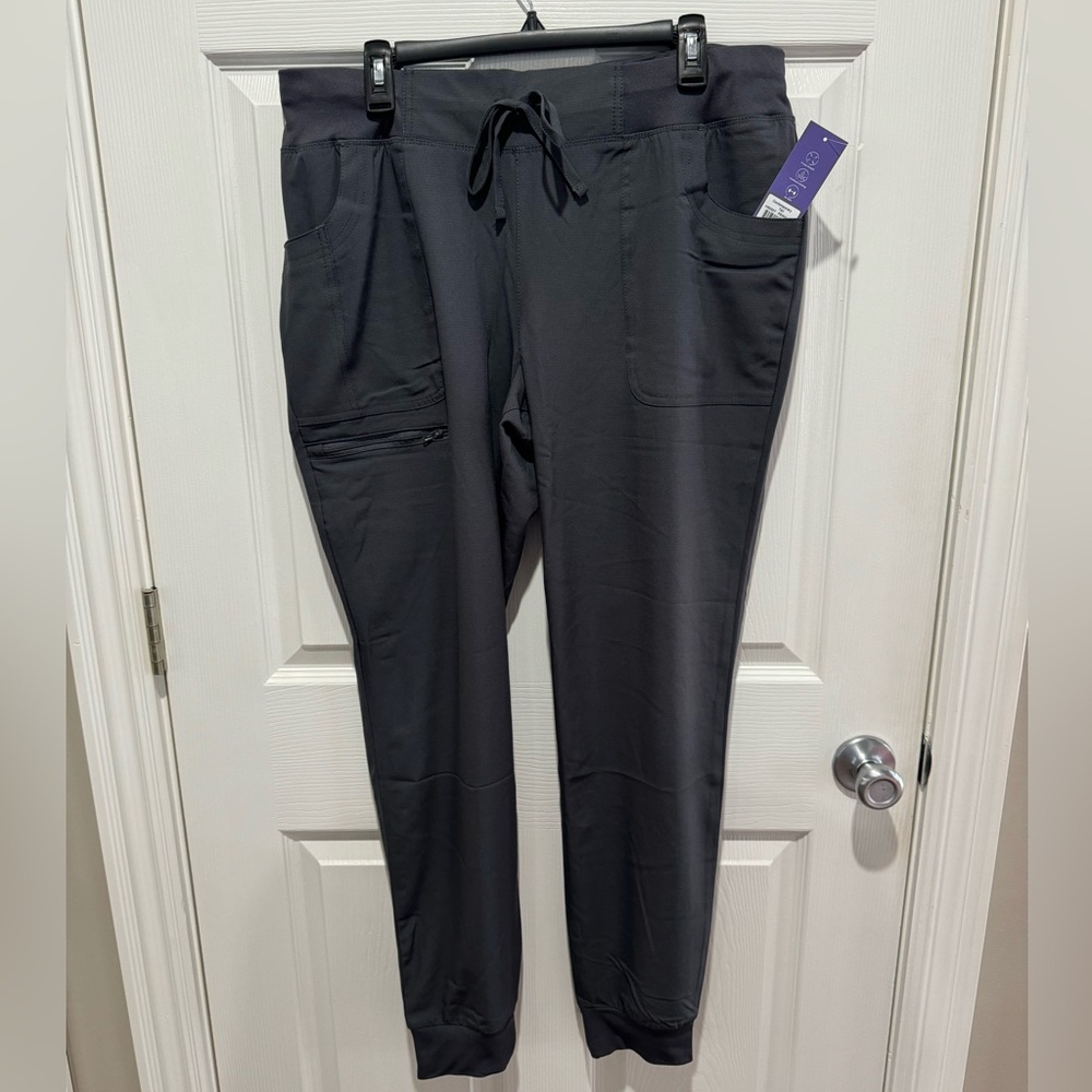 Women’s Black Drawstring Pocket Jogger Pants
